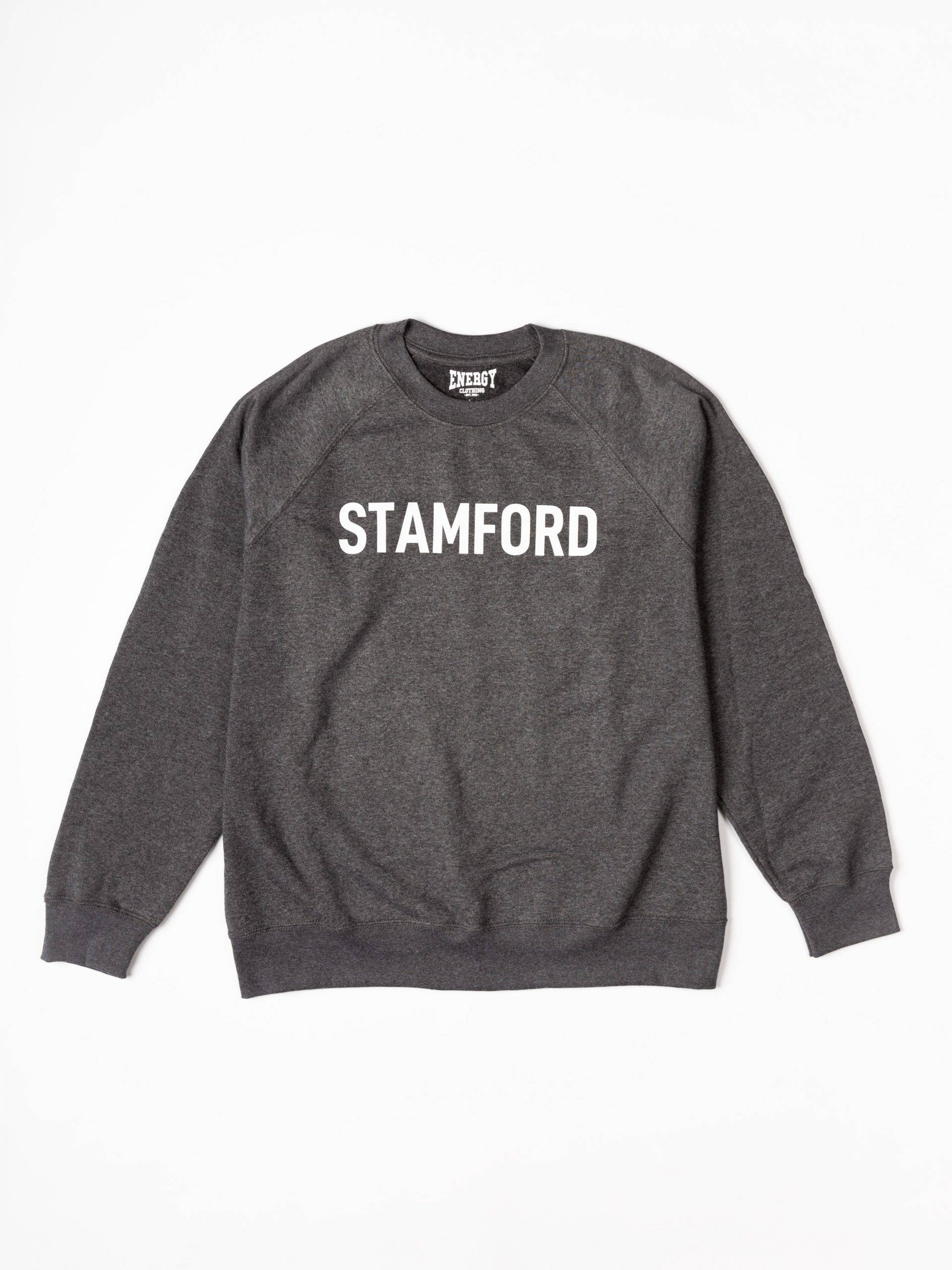 ENERGY - Dark Grey Marl/White Stamford Sweat – Energy Clothing Stamford