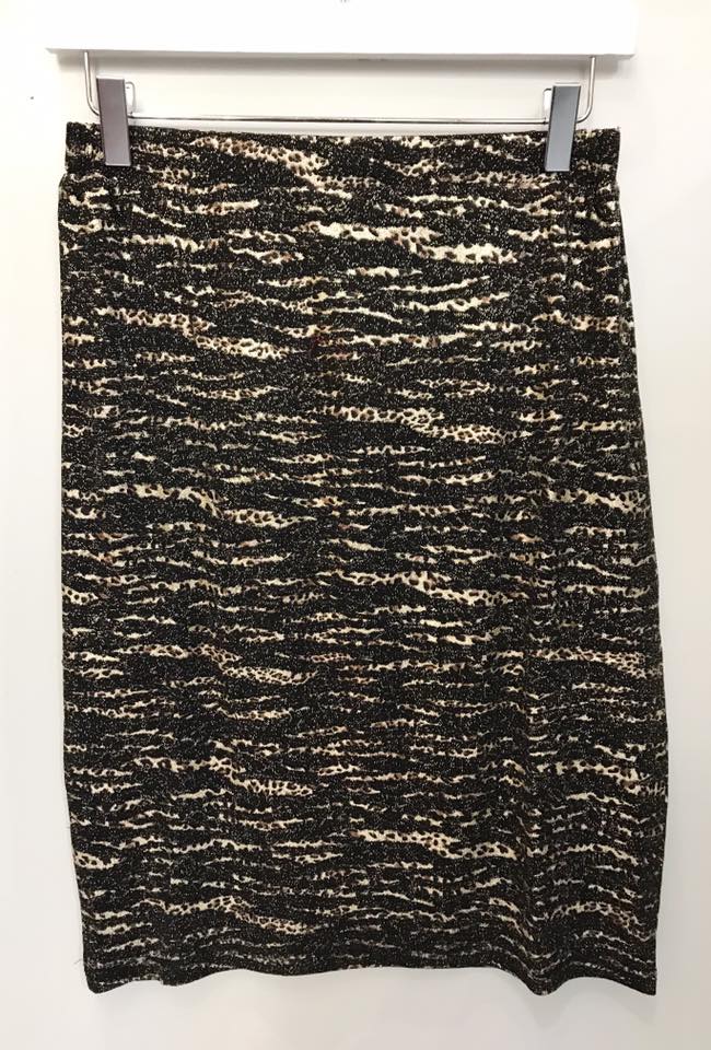 SOFIE SCHNOOR - Black Leopard Skirt – Energy Clothing Stamford