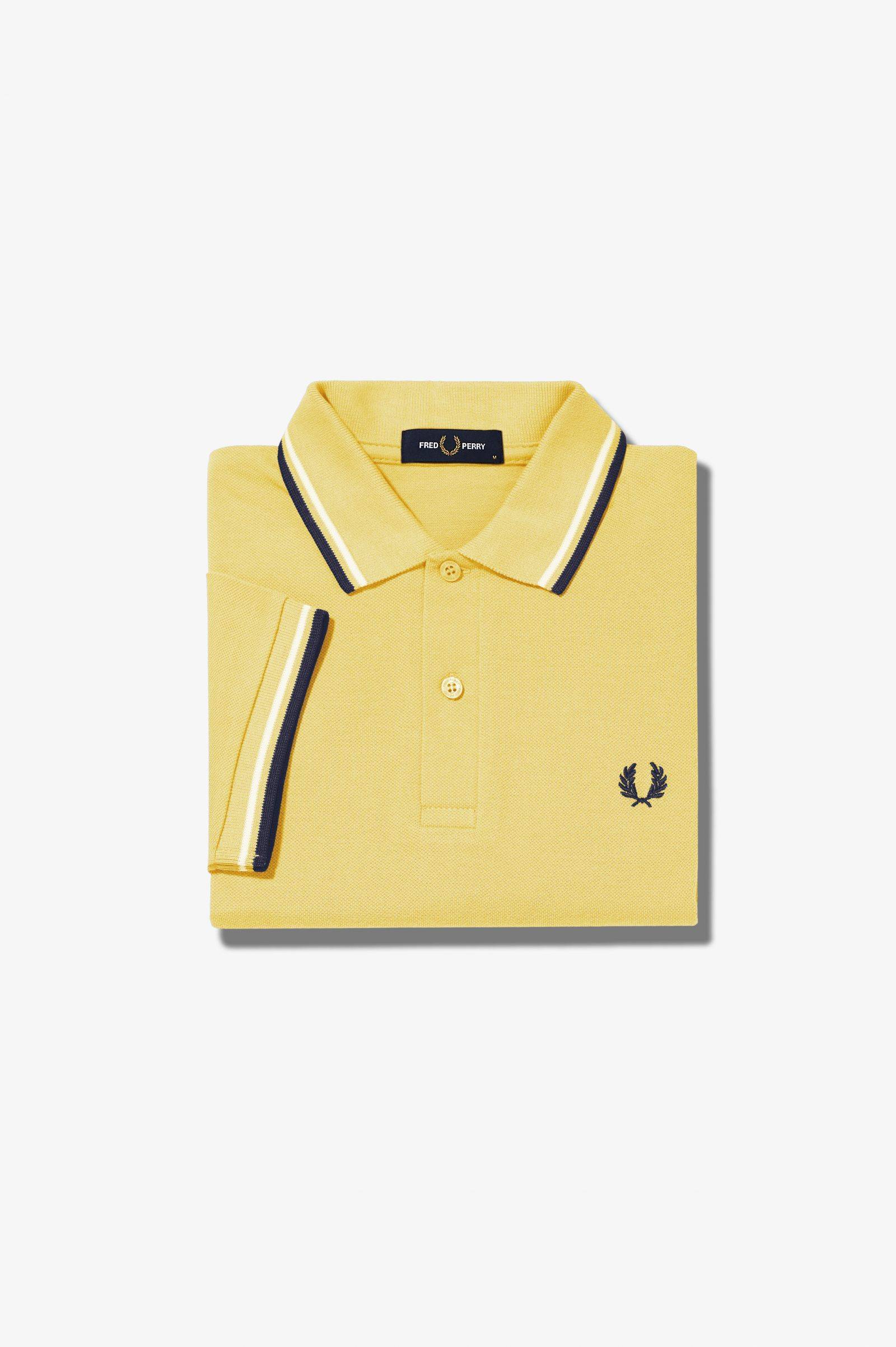 opruiming > fred perry yellow polo shirts