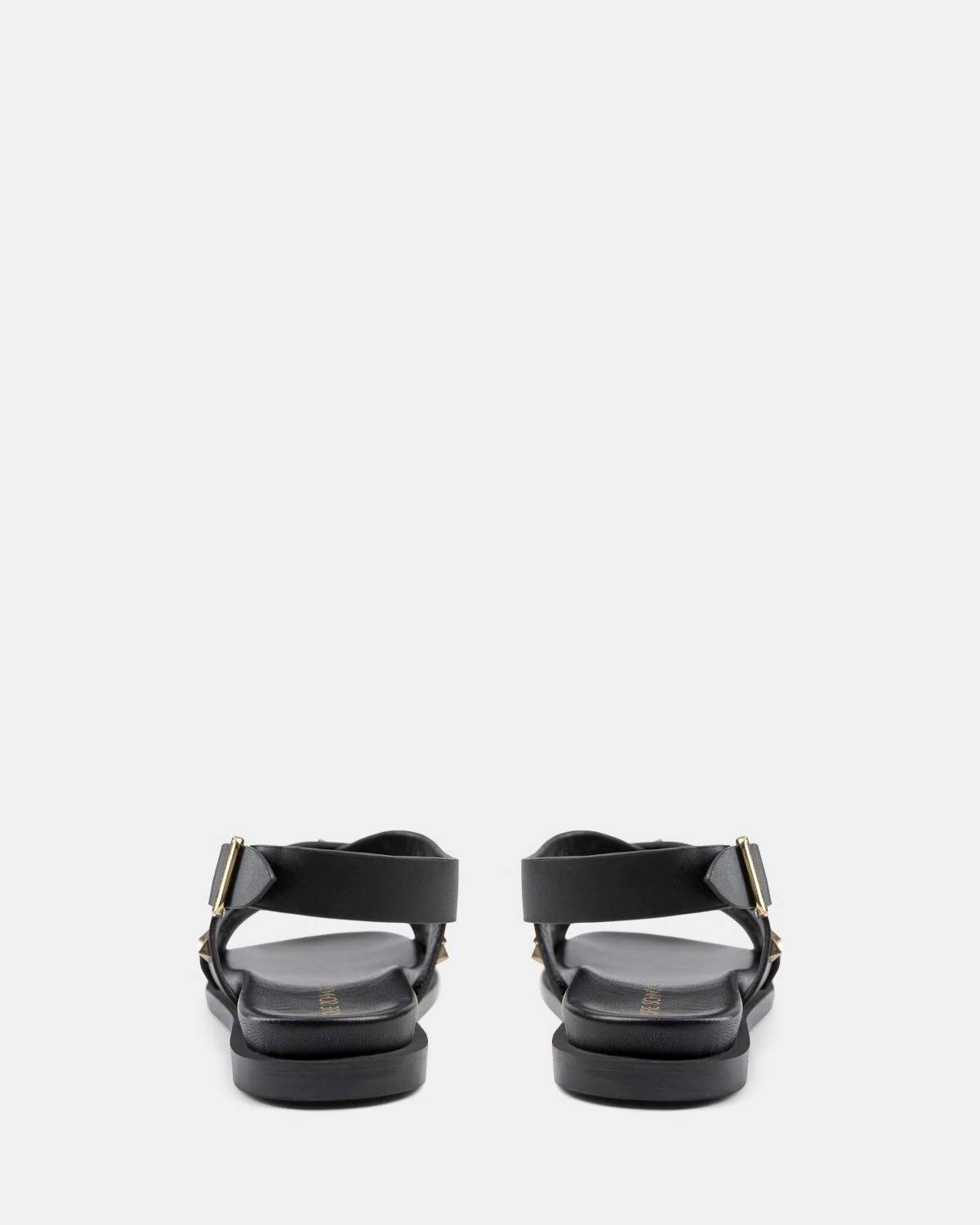 SOFIE SCHNOOR - Black Leather Studded Sandal – Energy Clothing Stamford