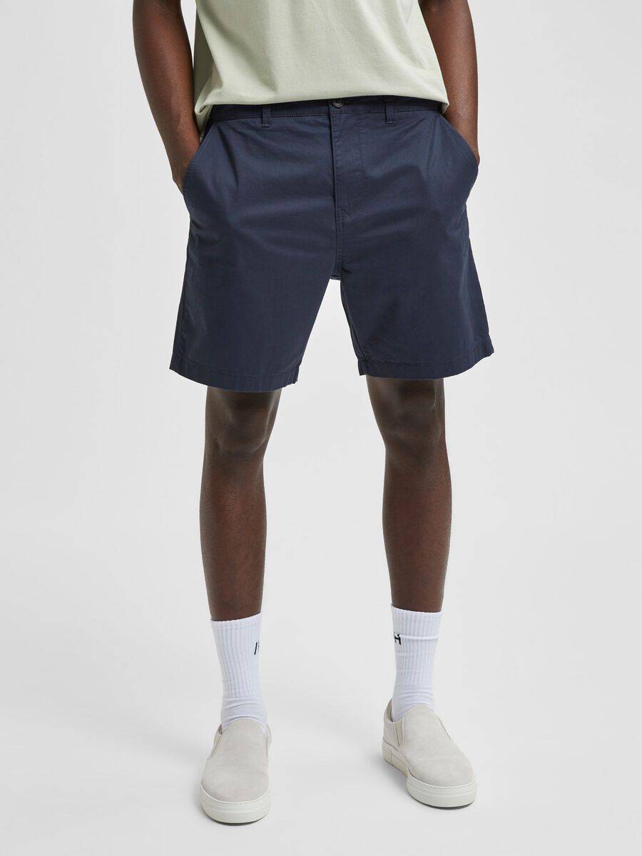 Uomo Abbigliamento da Shorts da Shorts casual Comfort Flex Shorts Dark Sapphire di SELECTED da Uomo 