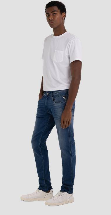 REPLAY - Medium Blue Anbass Slim Fit Jean – Energy Clothing Stamford