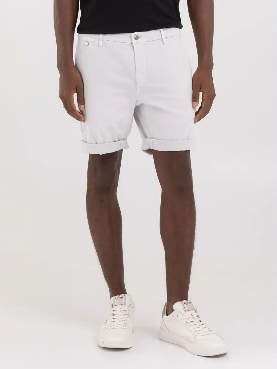 Replay chino shorts on sale