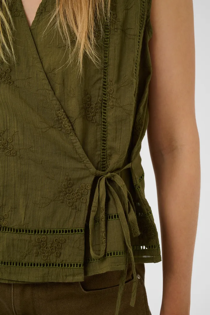 green wrap top 1 green wrap top 1