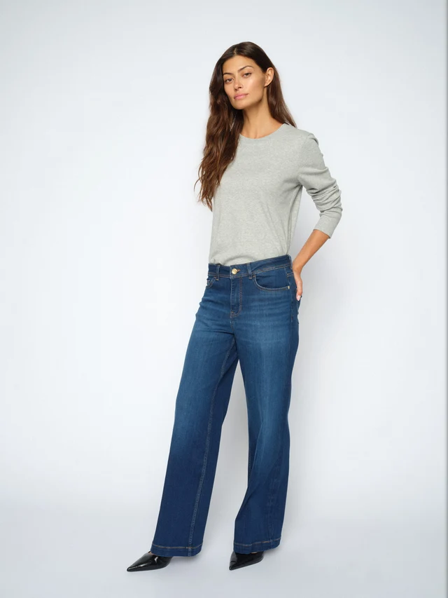 166400401MMDaraDeluxeJeansBlue-183890919MMMillieOLSRegularTeeGreyMelange_1 166400401MMDaraDeluxeJeansBlue-183890919MMMillieOLSRegularTeeGreyMelange_1