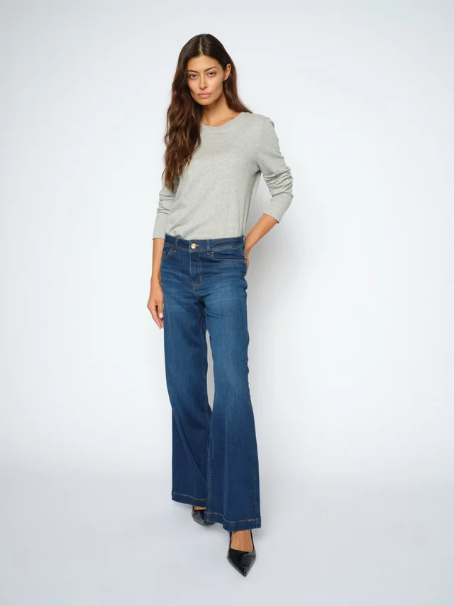 166400401MMDaraDeluxeJeansBlue-183890919MMMillieOLSRegularTeeGreyMelange_2 166400401MMDaraDeluxeJeansBlue-183890919MMMillieOLSRegularTeeGreyMelange_2